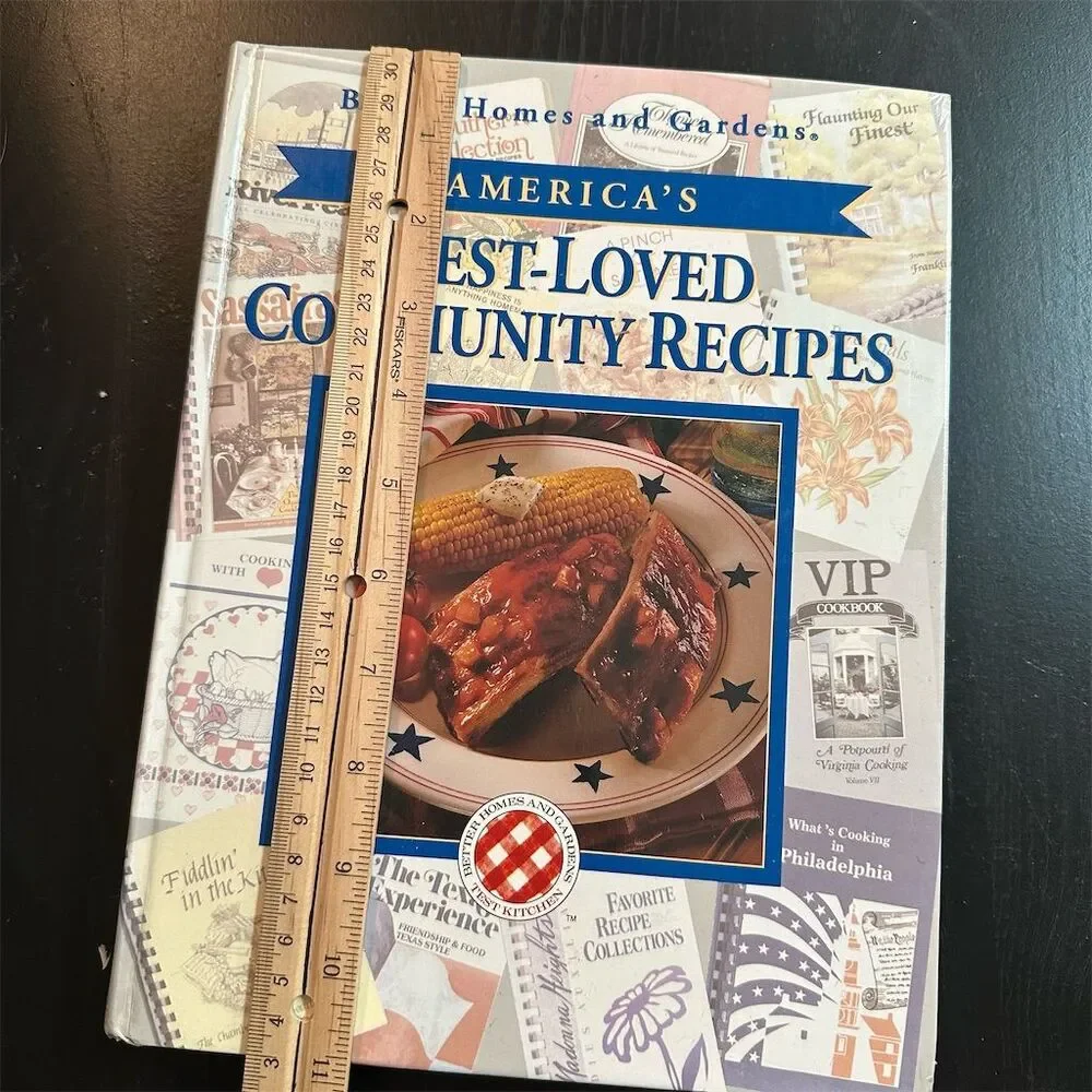 Vintage 1994 Better Homes America's Best-Loved Community Recipes Cookbook